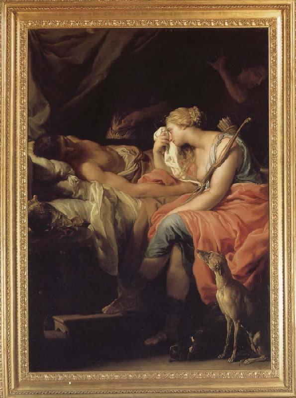 Pompeo Batoni Meiliaige s death oil painting image
